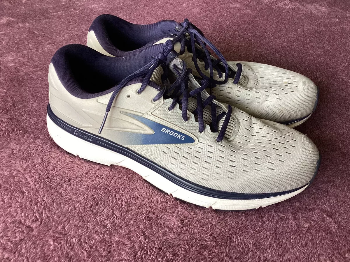 Brooks Dyad 11 Men s Running Shoes Size 14 D Medium White Navy