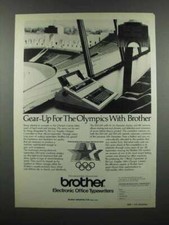 1983 Brother EM-200 Typewriter Ad - for Olympics thumbnail