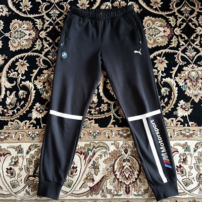 [577793-01] Mens Puma BMW Motorsport Sweat Pants Sz Small