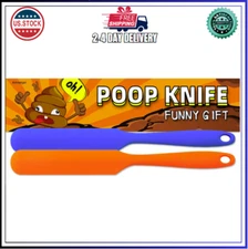 Artreeiger 2 Pack Poop Knife, Silicone Poop Cutter Knife Prank Practical Joke