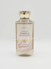 Bath  Body Works Fresh Vanilla Blossom Shower Gel Body Wash 10 fl oz New