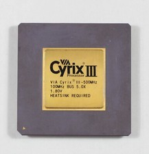 Socket 370 CPU - VIA Cyrix III 500MHz - Samuel - TESTED - NO TARIFF