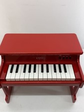 Pianoforte giocattolo piccolo digitale rosso KORG MINI 25 suoni integrati progettato usato