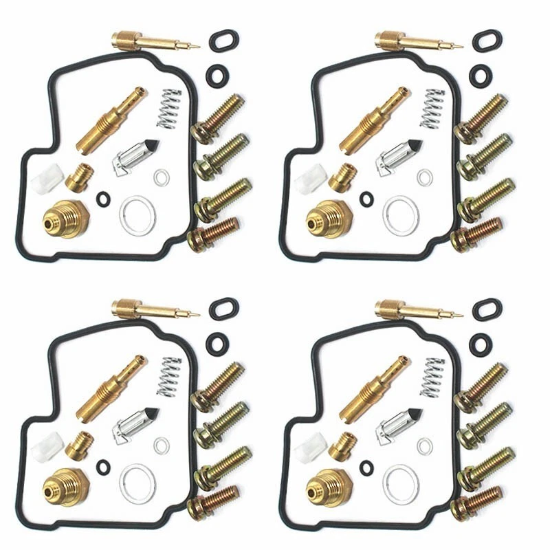 4X FOR Honda CBR600F 1987-1990 CBR600 Carburetor repair kit floating needle seat Foto 3 de 3