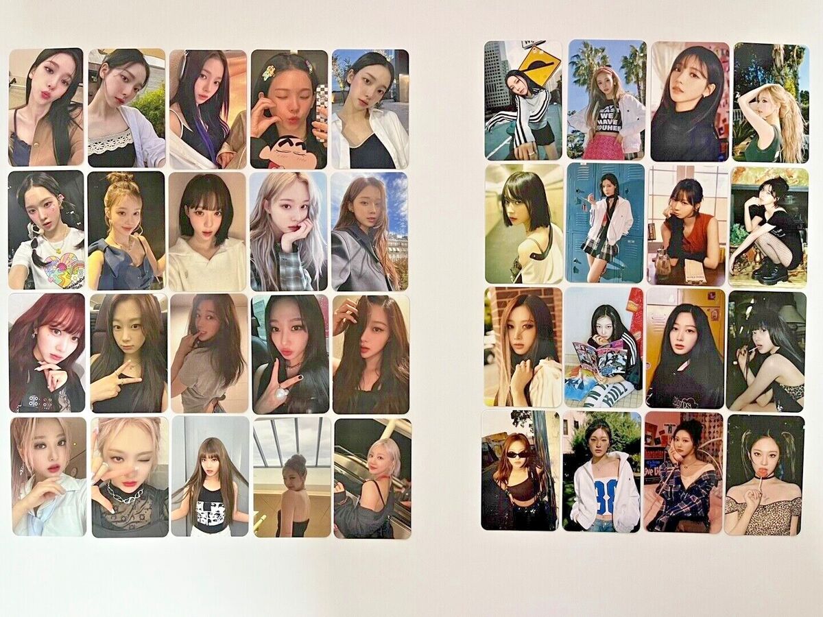 aespa My World Spicy Photocards Karina Winter Giselle aespa My World Spicy Photocards Karina Winter Giselle