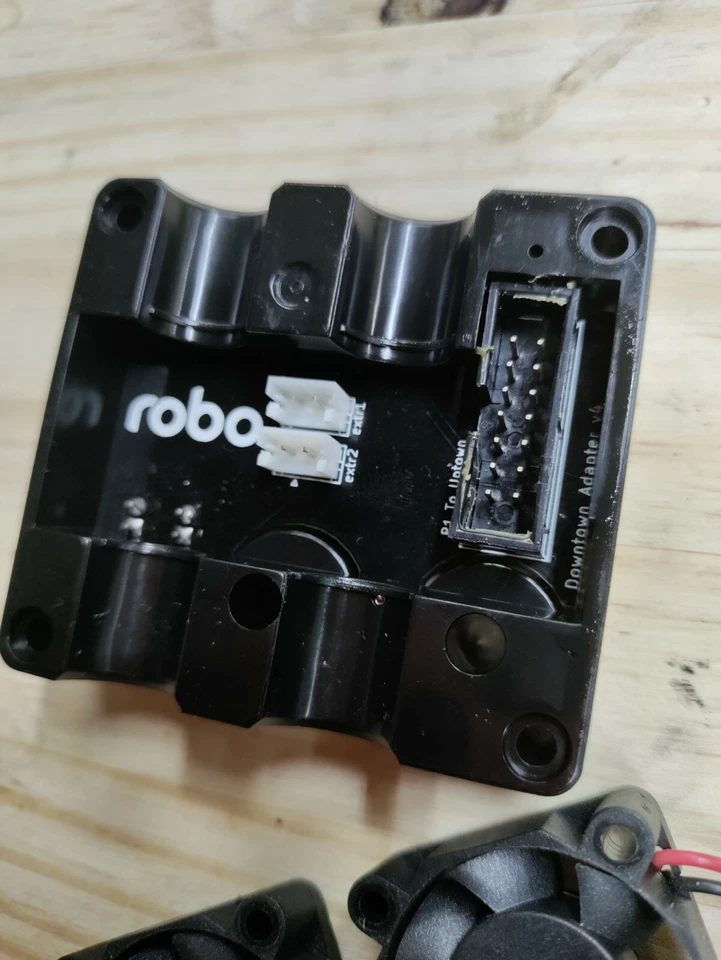 Robo C2 Smart  3D Printer extruder housing pcb board and fans  - Image 4 of 4