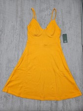 Women's Knit Skater Dress - Wild Fable Yellow Gold