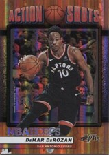 DeMAR DeROZAN 2018-19 NBA Hoops Basketball ACTION SHOTS - SPURS - #AS-17