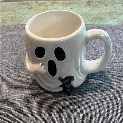 Blue Sky Clayworks Mug New Ghost Halloween themed Single