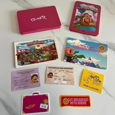 2025 MCDONALD  S MCDONALDLAND ADULT HAPPY MEAL Birdie Tin Complete Unused Code