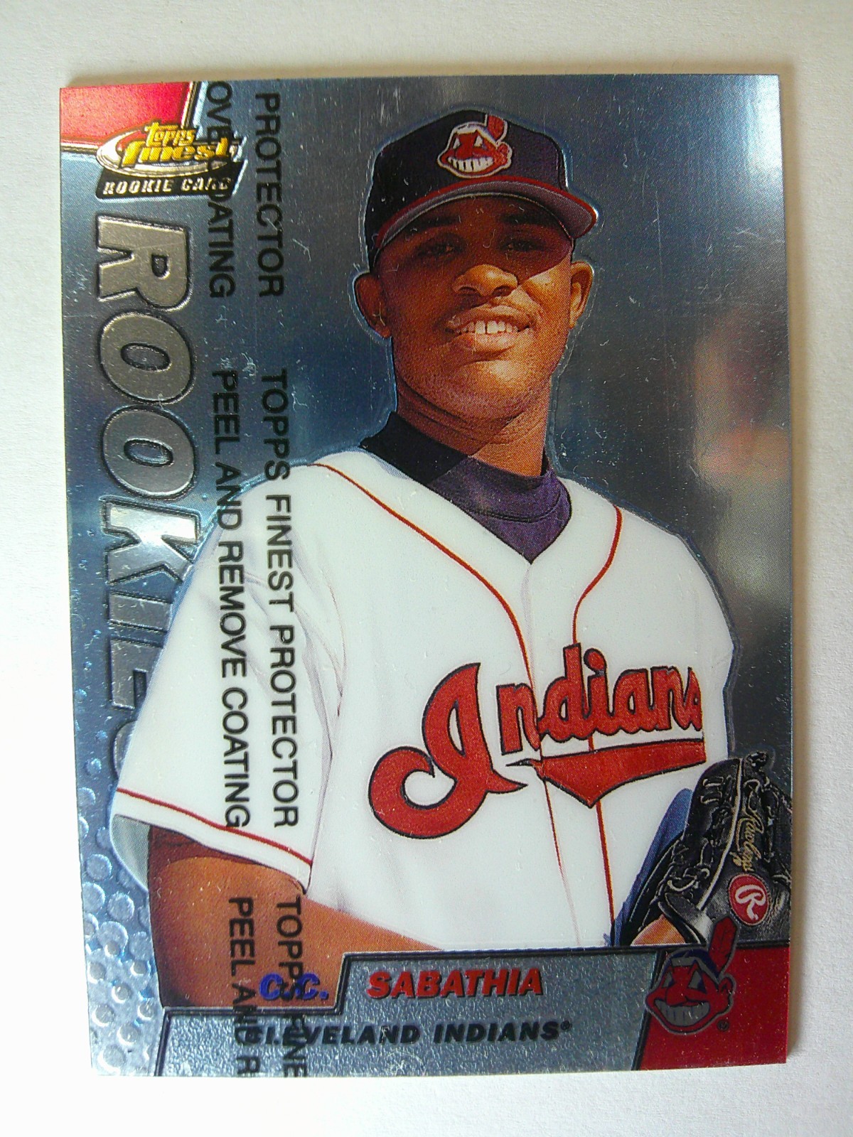 1999 Topps Finest - Rookies C.C. Sabathia #294 (RC) - MINT - PACK FRESH 🔥