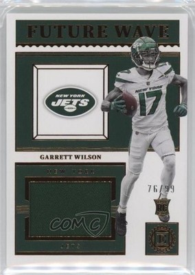 2022 Panini Encased Future Wave Materials 76/99 Garrett Wilson Rookie RC 1c3k
