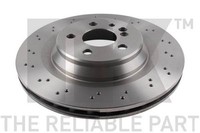 2X NK Bremsscheibe 203385 FüR W220 Mercedes C215 Klasse V220 AMG Kompressor 215