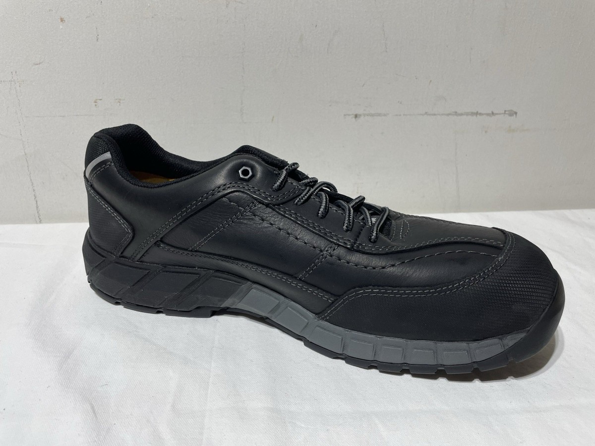 NEW Caterpillar Streamline Composite Toe Oxford Shoes Mens 13 Wide Leather Black Male Caterpillar Men main image 3