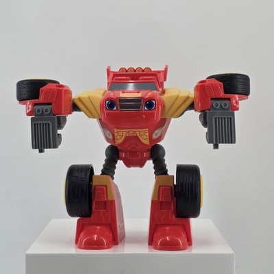 Transforming Blaze Robot Rider Spielzeug aus Blaze and The Monster Machines 6,5'' selten