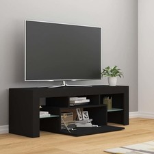 TV Schrank mit LED Lowboard Fernsehschrank Fernsehtisch Holzwerkstoff vidaXL