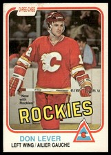 1981-82 O-Pee-Chee #45 Don Lever Colorado Rockies