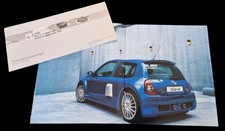 RENAULT CLIO V6 Mittelmotor Prospekt Brochure Preisliste Ausstattungen 2003 35