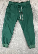 FIGS scrub pants adult XXL green Zamora jogger Scrub