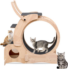 Cat Wheel 7-In-1 Upgraded Exercise Treadmill for Indoor Cats  Cat Treadmill with