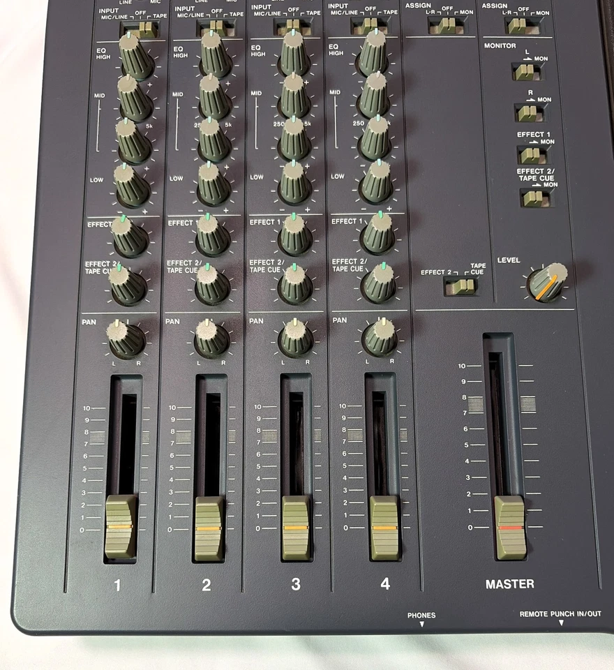 Tascam Portastudio 424 mkII Cassette Multitrack Recorder Tested Vintage MTR JP - Image 4 of 4