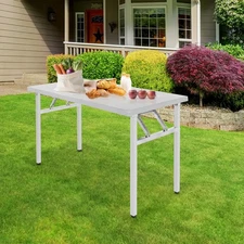 Stainless Steel Folding Dining Table, Folding Stainless Steel Table