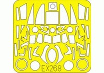 Eduard Accessories Ex268 - 1:48 Mosquito B Mk.Iv for Revell Kit - Masking Foil
