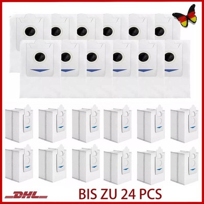 6/12/24 Staubbeutel Für ECOVACS DEEBOT X2 OMNI/PRO,X5 OMNI,T30S PRO Staubsauger.