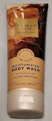 New Bath & Body Works - ''VANILLA CAFE'' - Moisturizing Body Wash - 10 oz