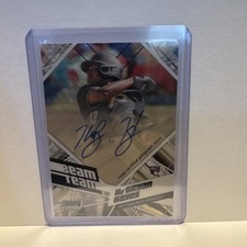Marketplace image: KE'BRYAN HAYES 2021 Topps Stadium Club Chrome Superfractor ROOKIE AUTO #D 1/1