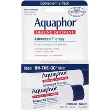 Aquaphor Healing Ointment Advanced Therapy Skin 0.35 Ounce Pack of 2 
