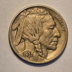Nicer low mintage 1937 D Buffalo Head Nickel