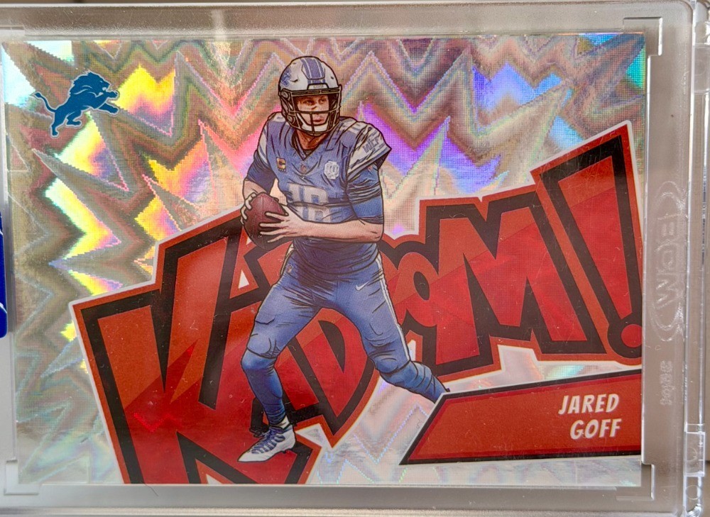 2024 Panini Absolute - Kaboom! Horizontal Jared Goff #3 SSP