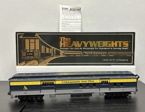 K-Line K4415-0062 Chesapeake & Ohio Heavyweight RPO Mail Car #62 O Gauge w Box