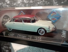AU598 NOREV LIGNE NOIRE 1/43 CITROEN DS19 COUPE PARIS 1958 Ed Lim BLANC