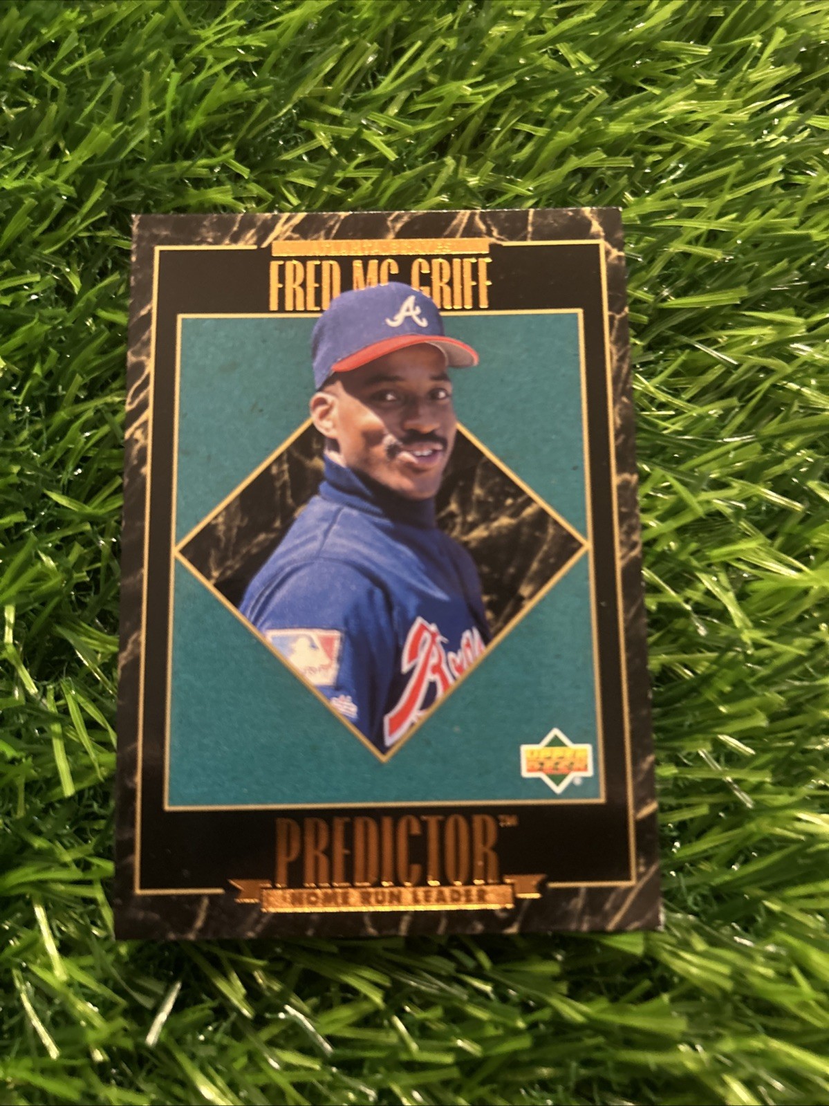 1995 Upper Deck Predictor Fred McGriff #R8 Atlanta Braves A95