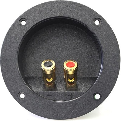 Absolute USA RST-450 4-Inch Double Binding Round Gold Plate Push Spring Loaded