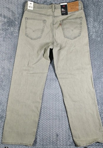 Levi's 568 Jeans Men's  Cargo Loose Straight Denim Size 34x32 Gray NWT - Picture 1 of 12