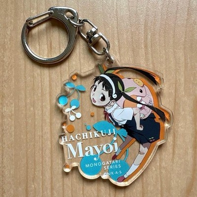 Bakemonogatari Mayoi Hachikuji Large Acrylic Keychain Anime Ver. Used, No
