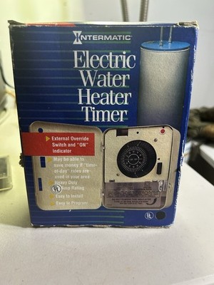 Intermatic Electric Water Heater Timer WH21 25A 250V New Open Box  
