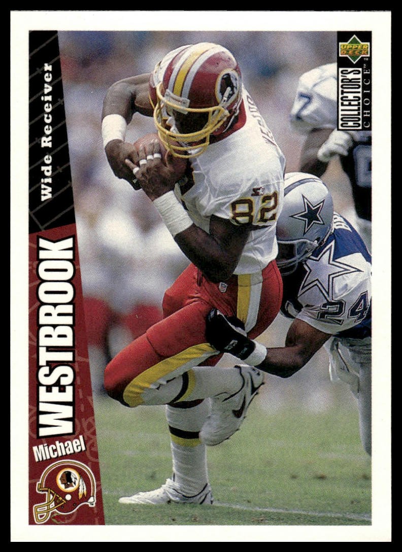 1996 Collector's Choice #167 Michael Westbrook