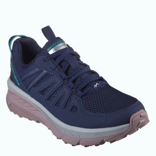 Image of Skechers Womens Mesh Quarter Overlay Low Top Slip On Trainers Sneakers Sports