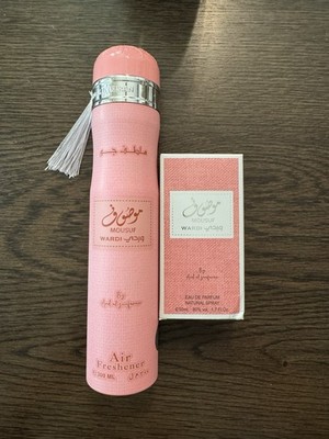 Mousuf Wardi by Ard Al Zaafaran Eau de Parfum Spray Women 50 ml & Room Spray NWT