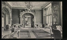 Postcard Wiesbaden, new Curhaus with conversation halls 