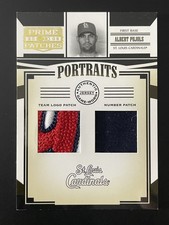 2005 Donruss Prime Patches Portraits #P29 Albert Pujols 1/1 Patch 