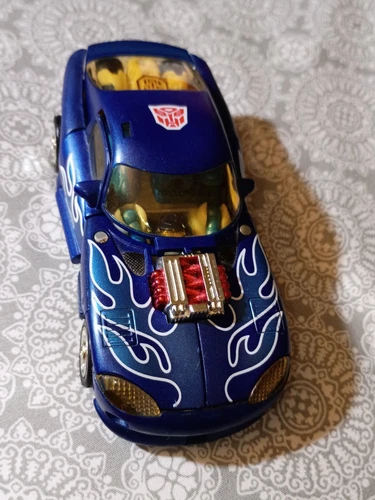 Hasbro Transformers - Autobot SIDE BURN Vintage Blue Action Figure