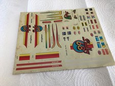 REVELL-MONOGRAM 1/24 VINTAGE SHELBY 68 COBRA DECAL SHEET