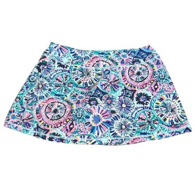 LILLY PULITZER Luxletic Keegan Skort In Multi The Swim Size Large Women preppy
