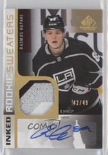 2021-22 SP Game Used Rookie Sweaters Inked 42/49 Rasmus Kupari Patch Auto 0gn4