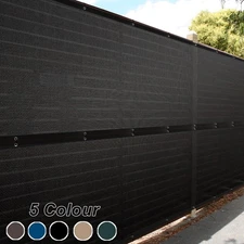 4' 5' 6' 8' tall Fence Windscreen Privacy Screen Shade Cover Mesh Garden-Green